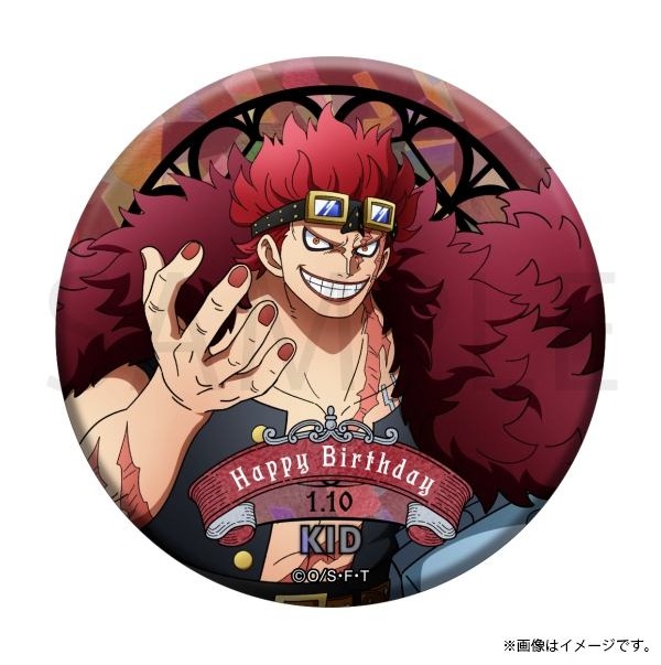 バースデー新商品】1月はエース、キッドが登場！ │ワンピース 麦わら